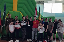 Семьи поселка Сергино проверили свои силы в военно-спортивной игре «Зарница»